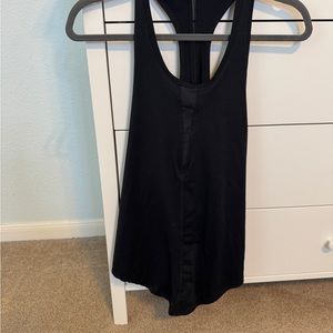 Zyia Racerback mesh Women's Black Sleeveless Top